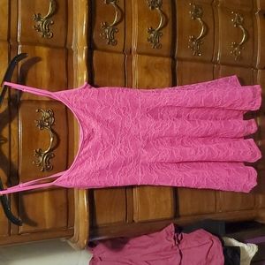 Pink dress size 4